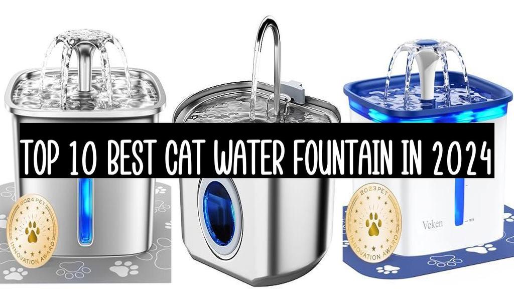 Top 10 Best Cat Water Fountain In 2024